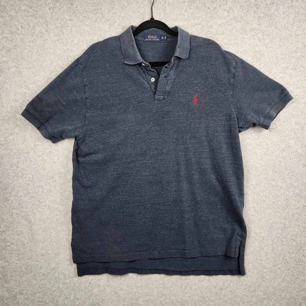 Polo Ralph Lauren Shirt‎ Mens Extra Large Gunmetal Preppy Classic